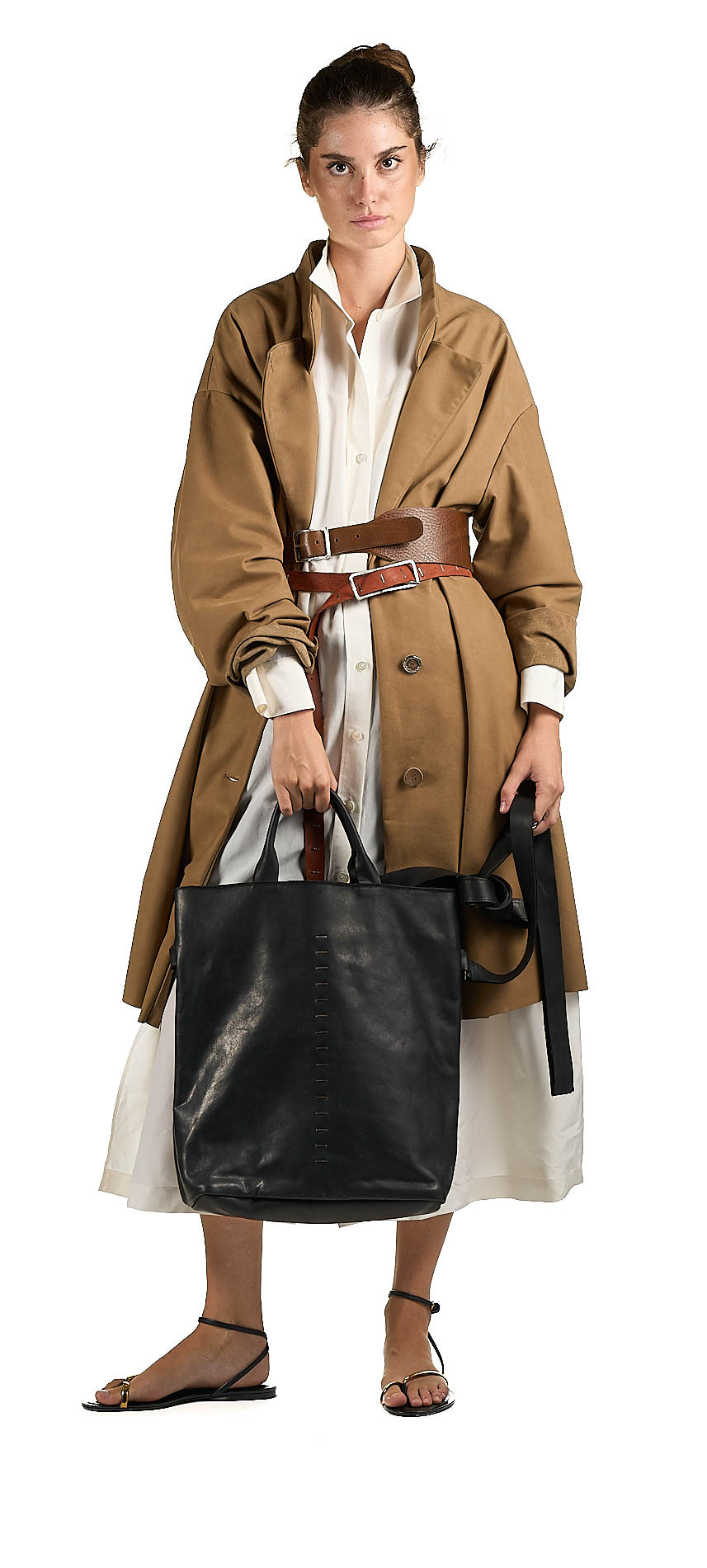 daniele basta leather and silver bags - WEARING
